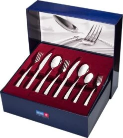 Sola Bestekset Bali - Modern - 9 Persoons - 90 Delig - Zilverwit Edelstaal 18/10 - RVS - Zilver -Keukenproducten Winkel 1070x1200 1