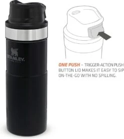 Stanley Trigger-Action Travel Mug 0.47L - Thermosfles - Matt Black -Keukenproducten Winkel 1075x1200 2