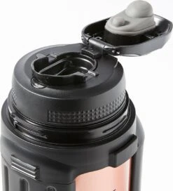 Lock&Lock Thermoskan - Isoleerkan - Thee En Koffie - Lekvrij - 1,5 Liter - RVS - Inklapbaar Handvat - Koper Roze -Keukenproducten Winkel 1088x1200