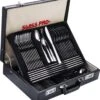 Swiss Pro+ Bestekset In Koffer-72 Delig-12 Persoons-Zwitsers Kwaliteit-Complete Set-100% Roestvrijstaal-Modern -Keukenproducten Winkel 1103x1200
