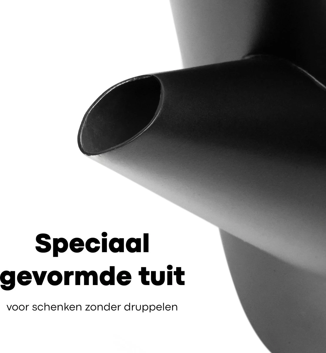 Vatten® - Premium RVS Theepot - Incl. RVS Theefilter - 1L - Zwart - Dubbelwandig 6 Vatten® - Premium RVS Theepot - Incl. RVS Theefilter - 1L - Zwart - Dubbelwandig - Afbeelding 4