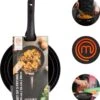 Masterchef Koekenpannen | Koekenpannenset 3 Stuks | Ø 20, 24 En 28 Cm | Geschikt Voor Verschillende Warmtebronnen | Inductie, Elektrisch, Gas En Keramisch Pannenset | Braadpannen | Vrij Van PFOA -Keukenproducten Winkel 1138x1200 1