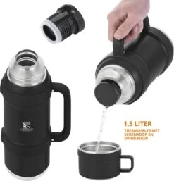 MacGyver RVS Thermoskan 1.5 Ltr – RVS Thermosbeker 0,55 Ltr - Langdurig Warm/koud - Zwart 21 MacGyver RVS Thermoskan 1.5 Ltr – RVS Thermosbeker 0,55 Ltr - Langdurig Warm/koud - Zwart -Keukenproducten Winkel 1154x1200 1