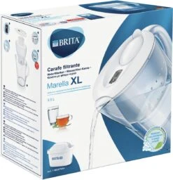 BRITA - Waterfilterkan Marella XL - Wit - 3,5L -Keukenproducten Winkel 1159x1200