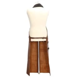 Old West BBQ Schort Barbecue Schort Leer - Cognac Bruin -Keukenproducten Winkel 1183x1200 2