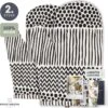 Ovenwanten Van Sophie Nordinn® - Ovenhandschoenen Lund (Artistiek Zwart) - Ovenwanten 2 Stuks - Katoen -Keukenproducten Winkel 1188x1200 1