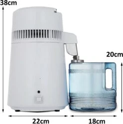 Be-Inspired® Destilleer Apparaat – Destilleerapparaat – Destilleer Ketel – Destilleerketel – Snel Destilleren - Water Destilleerder - Waterdestileerder- Maak Zelf Gedestilleerd Water - Puur Water – Zuiver Water – Automatisch Destilleerketel – 4L -Keukenproducten Winkel 1189x1200 2