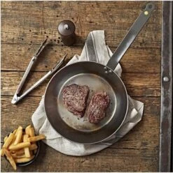 DeBuyer Mineral B Element Koekenpan - Zilver - Rond - Ø 28 Cm -Keukenproducten Winkel 1195x1200