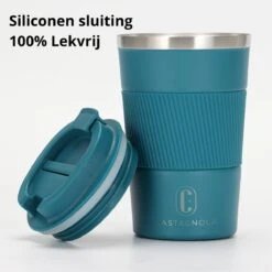 Castagnola Design RVS Koffiebeker To Go - Blauw - 380ml - Thermosbeker - Theebeker -Keukenproducten Winkel 1198x1200 16
