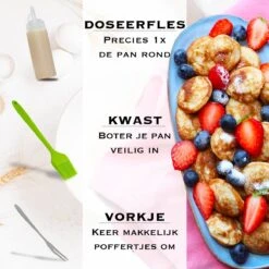 IRONO Poffertjespan Set - Incl. Doseerfles, Kwast En Vork - Poffertjespan Inductie En Electrisch - Poffertjesmaker 19 Poffertjes - Poffertjes Maken - Spuitfles - Cadeau Voor Mannen En Vrouwen 12 IRONO Poffertjespan Set - Incl. Doseerfles, Kwast En Vork - Poffertjespan Inductie En Electrisch - Poffertjesmaker 19 Poffertjes - Poffertjes Maken - Spuitfles - Cadeau Voor Mannen En Vrouwen -Keukenproducten Winkel 1199x1200 2