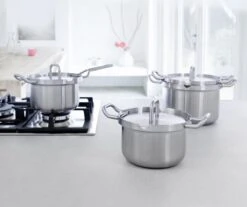 BK Q-linair Master RVS Pannenset - 5-delig - Veilig Afgietsysteem -Keukenproducten Winkel 1200x1008