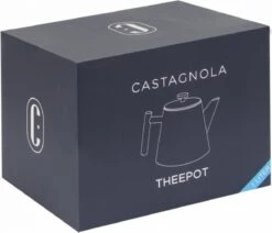 Castagnola Theepot Met Filter – Theekan – Theepot Dubbelwandig – Theepot Roestvrijstaal – Hoogwaardig RVS – 1 Liter – 5 Kopjes Thee – Zwart -Keukenproducten Winkel 1200x1028