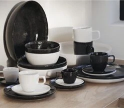 S&P - MIELO - Black - Dinerbord 26,5 Cm - Set Van 4 -Keukenproducten Winkel 1200x1051
