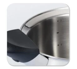 BK Q-linair Classic Pannenset - 5 Delig - RVS - Veilig Afgietsysteem - Inductie -Keukenproducten Winkel 1200x1075 1