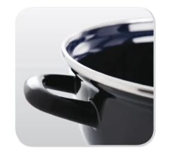 BK Fortalit Frituurpan Ø24 Cm - Zwart - Emaille - Inductie -Keukenproducten Winkel 1200x1075 3