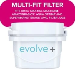 Aqua Optima Evolve+ Single Life - Wit - 6x 100 Liter -Keukenproducten Winkel 1200x1108 1