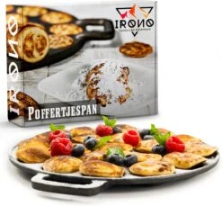 IRONO Poffertjespan Set - Incl. Doseerfles, Kwast En Vork - Poffertjespan Inductie En Electrisch - Poffertjesmaker 19 Poffertjes - Poffertjes Maken - Spuitfles - Cadeau Voor Mannen En Vrouwen 15 IRONO Poffertjespan Set - Incl. Doseerfles, Kwast En Vork - Poffertjespan Inductie En Electrisch - Poffertjesmaker 19 Poffertjes - Poffertjes Maken - Spuitfles - Cadeau Voor Mannen En Vrouwen -Keukenproducten Winkel 1200x1113 5