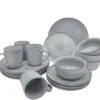 Excellent Serviesset - Servies - 16 Stuks - Aardewerk - Grijs -Keukenproducten Winkel 1200x1125 3