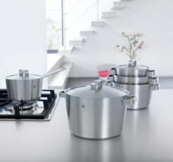 BK Conical+ Kookpannenset - 5-delig - RVS - Inductie -Keukenproducten Winkel 1200x1128 1