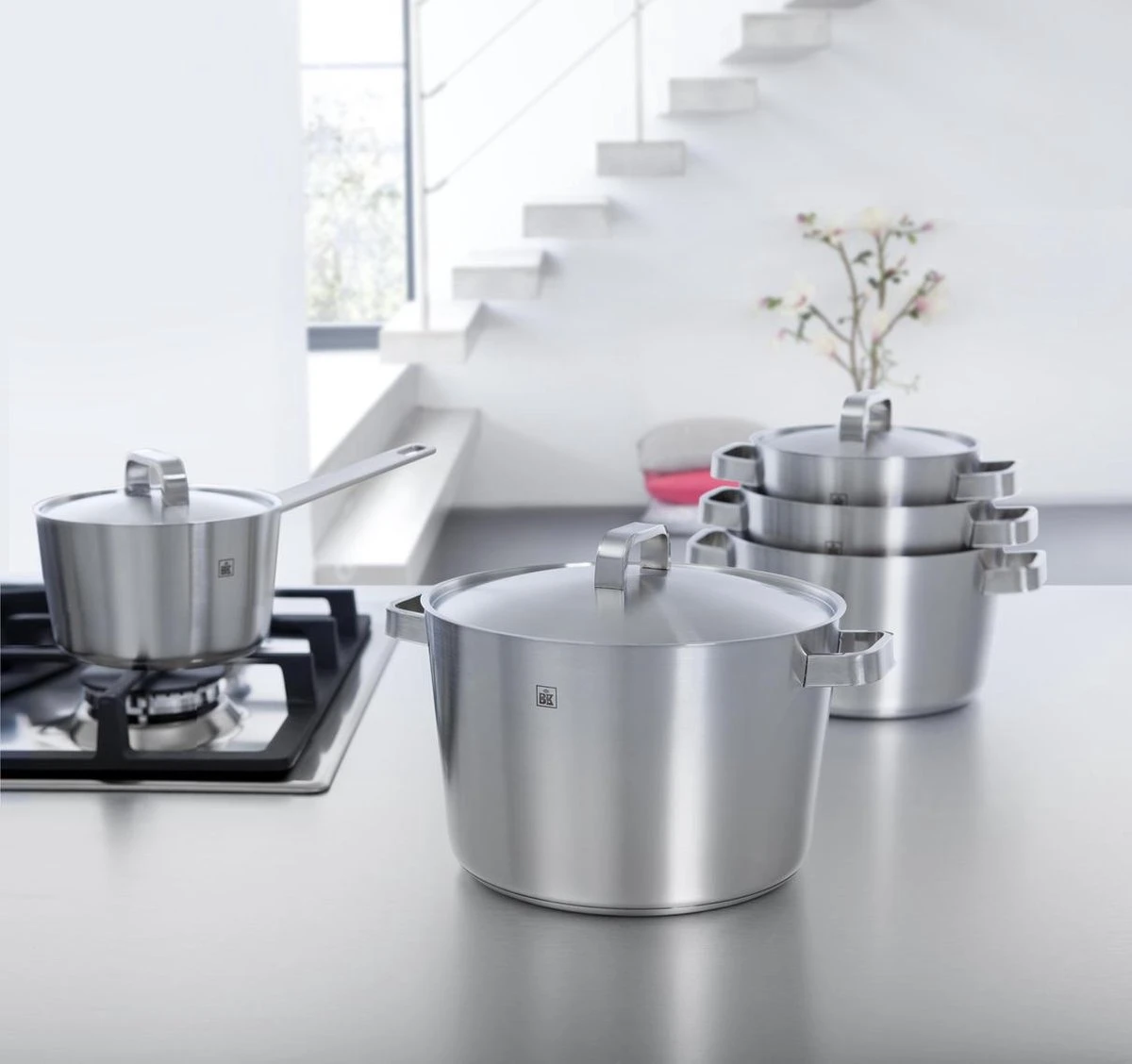 BK Conical+ Pannenset - 7 Delig - Inductie 7 BK Conical+ Pannenset - 7 Delig - Inductie - Afbeelding 5