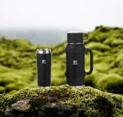 MacGyver RVS Thermoskan 1.5 Ltr – RVS Thermosbeker 0,55 Ltr - Langdurig Warm/koud - Zwart 18 MacGyver RVS Thermoskan 1.5 Ltr – RVS Thermosbeker 0,55 Ltr - Langdurig Warm/koud - Zwart -Keukenproducten Winkel 1200x1145