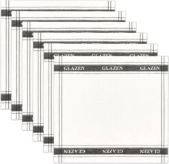 DDDDD Glazendoek / Poleerdoek - White - 6 Stuks 11 DDDDD Glazendoek / Poleerdoek - White - 6 Stuks -Keukenproducten Winkel 1200x1163 3
