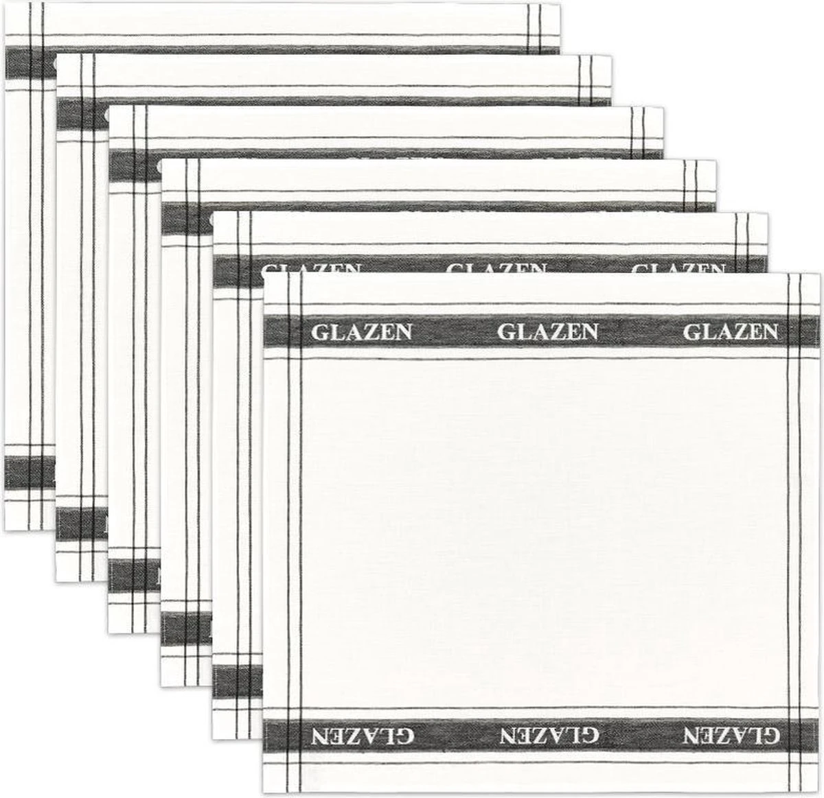 DDDDD Glazendoek / Poleerdoek - White - 6 Stuks 7 DDDDD Glazendoek / Poleerdoek - White - 6 Stuks - Afbeelding 5