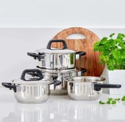 Gero Erik Kookpannenset - 4-delig - RVS - Inductie -Keukenproducten Winkel 1200x1167 1