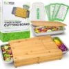 Ecowize 3-in-1 Bamboe Snijplank Met Opvangbak - Snijplank Hout Incl. 3 Roestvrijstalen Opvangbakjes Met Bamboe Deksel, 4 Inzetbare Raspen - Groentesnijder, Hakblok, Borrelplank, Tapasplank, Broodplank - 40x30cm - Duurzaam Cadeau 1 Ecowize 3-in-1 Bamboe Snijplank Met Opvangbak - Snijplank Hout Incl. 3 Roestvrijstalen Opvangbakjes Met Bamboe Deksel, 4 Inzetbare Raspen - Groentesnijder, Hakblok, Borrelplank, Tapasplank, Broodplank - 40x30cm - Duurzaam Cadeau -Keukenproducten Winkel 1200x1175 1