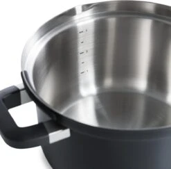 BK Flow Cool Black Glas Kookpannenset - 4-delig - Zwart - Glazen Deksel - Veilig Afgietsysteem - Inductie -Keukenproducten Winkel 1200x1182