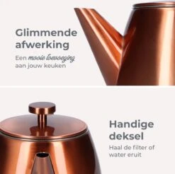 Vaja® Theepot Juliette Rosé Dubbelwandig -Keukenproducten Winkel 1200x1196 3