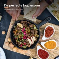 Ocina Gietijzeren Pan – ø30,5cm - Skillet - Koekenpan – Hapjespan – Koekenpan Inductie – Koekenpannenset - Gietijzeren Pan Bbq - Gietijzer 18 Ocina Gietijzeren Pan – ø30,5cm - Skillet - Koekenpan – Hapjespan – Koekenpan Inductie – Koekenpannenset - Gietijzeren Pan Bbq - Gietijzer -Keukenproducten Winkel 1200x1200 103