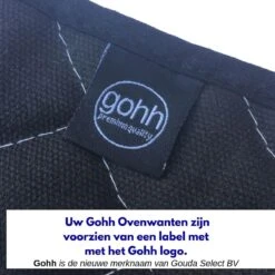 Gohh 2 Canvas Ovenhandschoenen Ovenwanten Zwart - 33 Cm (tot 300 Graden) -Keukenproducten Winkel 1200x1200 1030