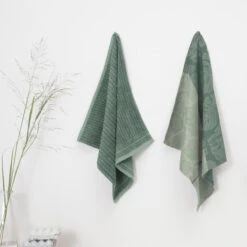 DDDDD Monstera - 2x Theedoek & 2x Keukendoek - Laurel -Keukenproducten Winkel 1200x1200 1070