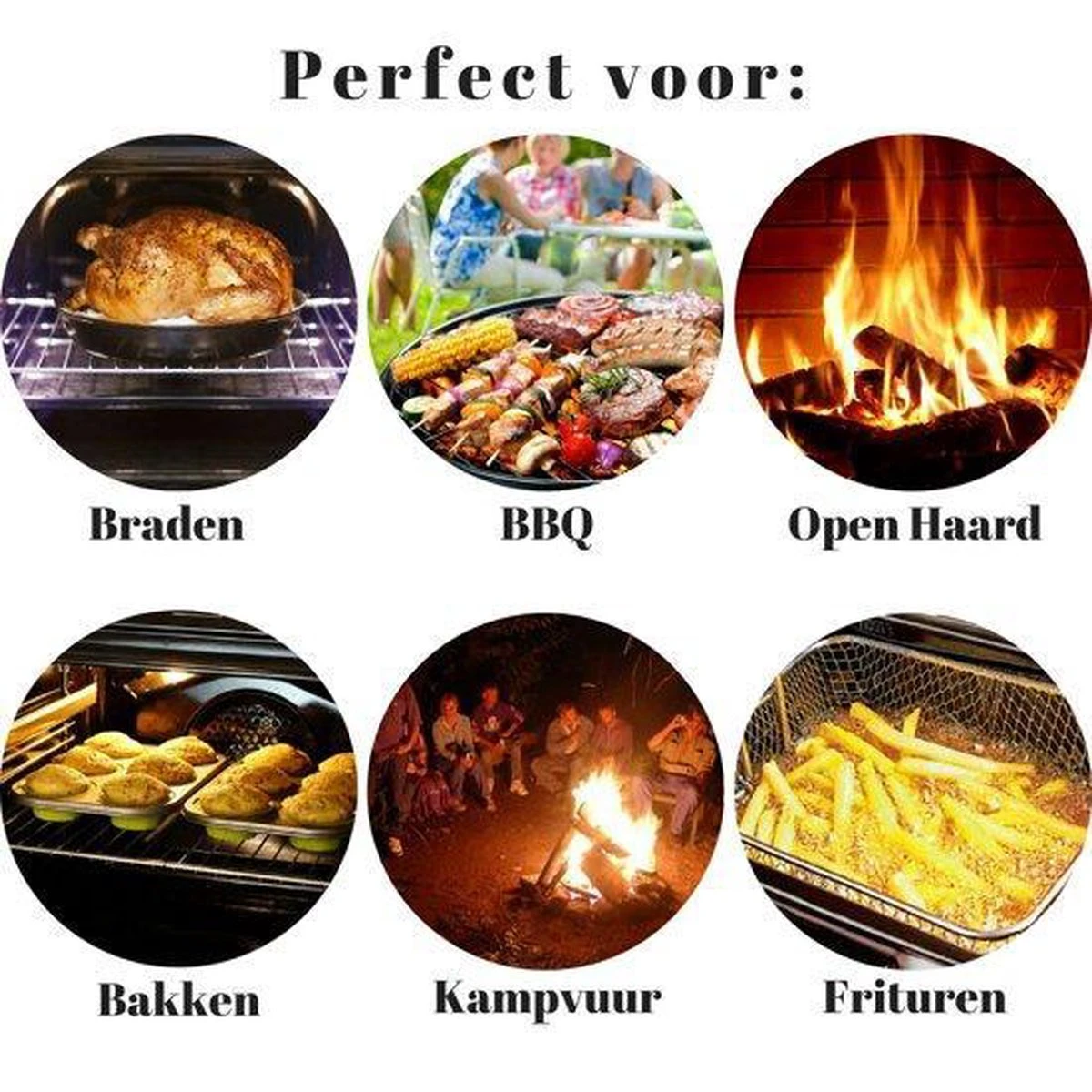 Gohh 2 BBQ Handschoenen Ovenhandschoenen (Aramide En Kevlar) Beschermt Tot 500 °C - Extra Lang 4 Gohh 2 BBQ Handschoenen Ovenhandschoenen (Aramide En Kevlar) Beschermt Tot 500 °C - Extra Lang - Afbeelding 2
