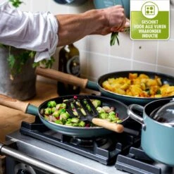 GreenPan Mayflower Wok - Ø 28 Cm - Keramisch - Inductie -Keukenproducten Winkel 1200x1200 143