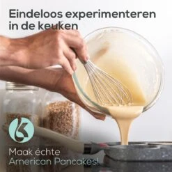 Culistar Pannenkoekenpan Inductie - Pancake Pan - Omeletpan - Omeletmaker - Eierpan - Inclusief Receptenboekje -Keukenproducten Winkel 1200x1200 159