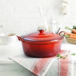 Le Creuset Braadpan Faitout Tradition Kersenrood - ø 24 Cm / 3 Liter 13 Le Creuset Braadpan Faitout Tradition Kersenrood - ø 24 Cm / 3 Liter -Keukenproducten Winkel 1200x1200 164