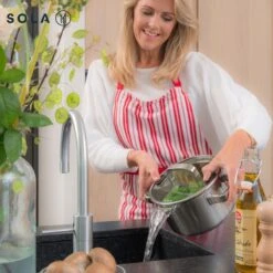 Sola Pannenset Juvia - 4 Delig - Ø 16,16,18,20 Cm - Zilver - RVS - Sandwichbodem -Keukenproducten Winkel 1200x1200 204