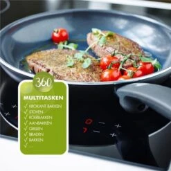 GreenPan Cambridge Koekenpan 26cm - Zwart - Inductie - PFAS-vrij -Keukenproducten Winkel 1200x1200 227