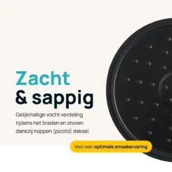 MOA Gietijzeren Braadpan - Inhoud 4,75 Liter - 26CM - Rond - Alle Warmtebronnen - Ook Voor Inductie - Gewicht 5,8 Kg - Bordeaux Rood - MC26BR 16 MOA Gietijzeren Braadpan - Inhoud 4,75 Liter - 26CM - Rond - Alle Warmtebronnen - Ook Voor Inductie - Gewicht 5,8 Kg - Bordeaux Rood - MC26BR -Keukenproducten Winkel 1200x1200 252