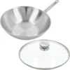 Demeyere Apollo 7 - Wok - 30 Cm - Met Glazen Deksel -Keukenproducten Winkel 1200x1200 275