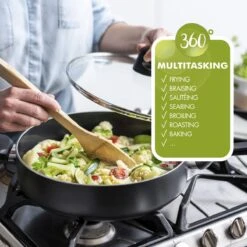 GreenPan Memphis Pannenset - 20-delig - Zwart - Inductie - PFAS-vrij -Keukenproducten Winkel 1200x1200 286