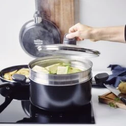 GreenPan Memphis Pannenset - 20-delig - Zwart - Inductie - PFAS-vrij -Keukenproducten Winkel 1200x1200 288