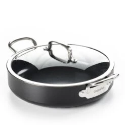 GreenPan Barcelona Infinity Pro Hapjespan Met Deksel 30cm - Zwart - Inductie - PFAS-vrij -Keukenproducten Winkel 1200x1200 298