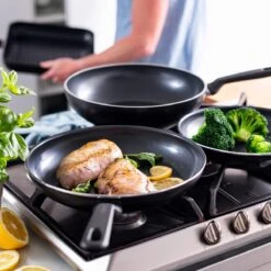 GreenPan Memphis Koekenpannenset - 3-delig - Zwart - Inductie - PFAS-vrij -Keukenproducten Winkel 1200x1200 309