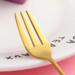 Gebaksvorkjes Donut Set Van 4 Taartvorkjes - Goud -Keukenproducten Winkel 1200x1200 32