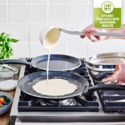 GreenPan Essentials Pannenkoekenpan 24cm - Zwart - Inductie - PFAS-vrij -Keukenproducten Winkel 1200x1200 345
