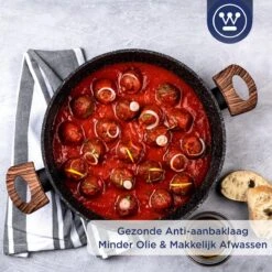 Westinghouse Hapjespan Inductie - Ø 32 Cm - Zwart Marmer - Speciale Editie - Met Deksel 17 Westinghouse Hapjespan Inductie - Ø 32 Cm - Zwart Marmer - Speciale Editie - Met Deksel -Keukenproducten Winkel 1200x1200 353