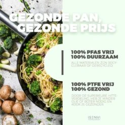 ISENVI Avon Keramische Wok Met Deksel 36 CM - Ergo Greep -Keukenproducten Winkel 1200x1200 411